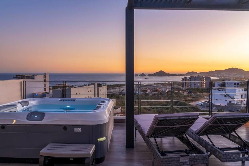 Best View Rooftop With Heated Jacuzzi Apartman Cabo San Lucas Kültér fotó